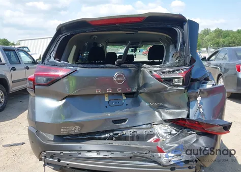 2023 Nissan Rogue Sv Intelligent Awd из США, поврежденный, VIN 5N1BT3BB1PC795371